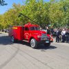 Desfile de unidades bomberos